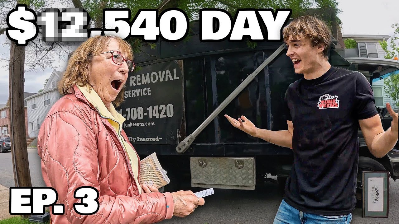 Average Day Running a $2,000,000 Junk Removal Business as Teens