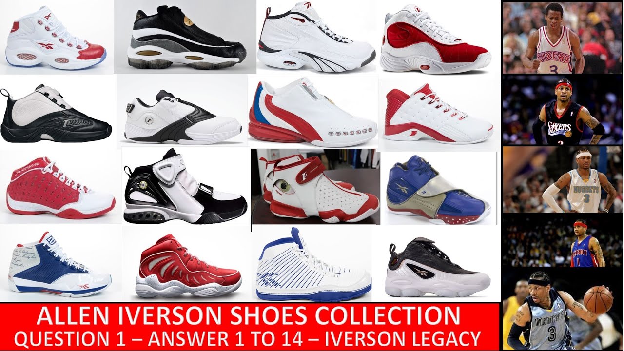 Allen Iverson Shoes : Reebok Question 1 -  Reebok Answer 1 to 14 - Iverson Legacy