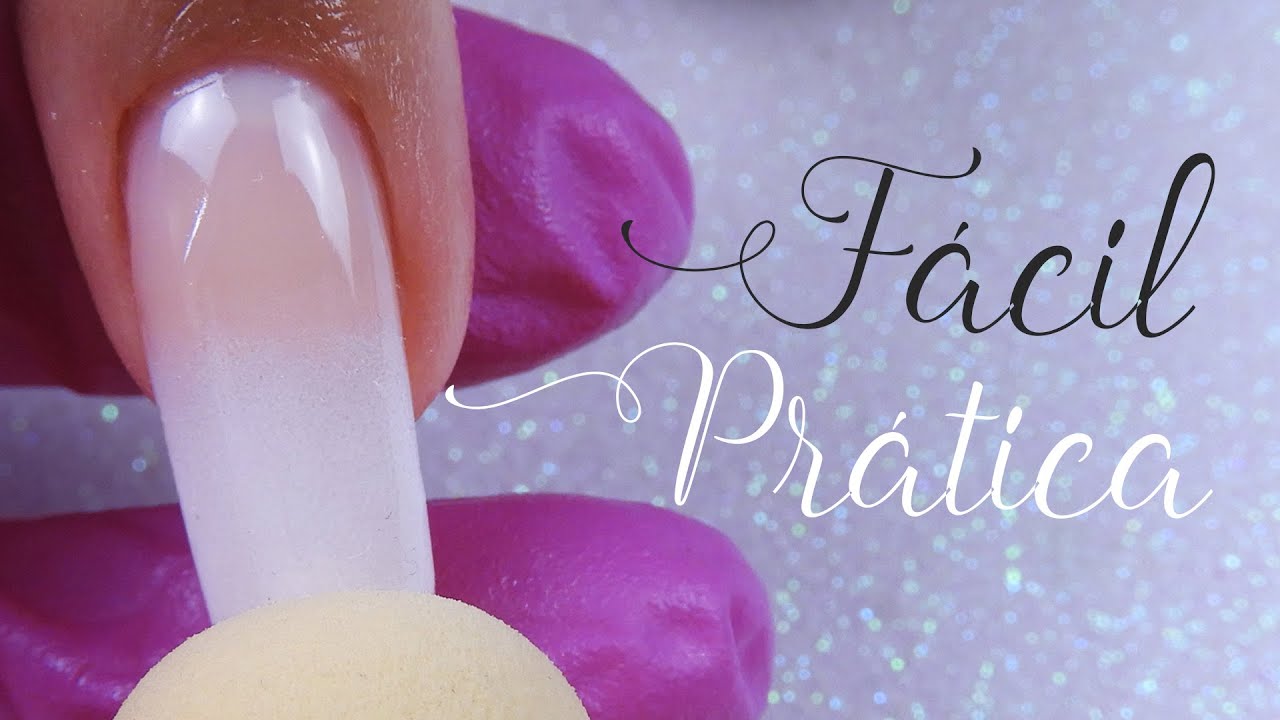 Baby Boomer Com Esmalte em Gel (Esfumado)
