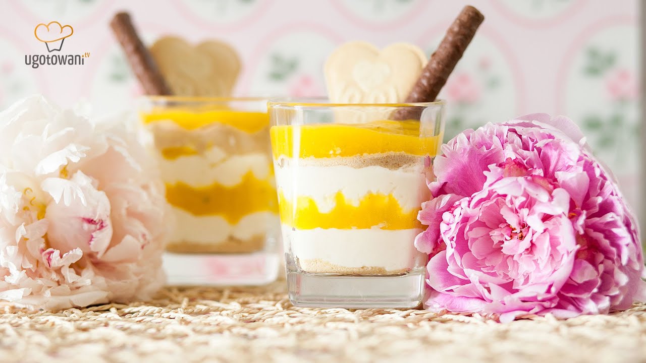 Deser z mascarpone, mango i kokosem | Ugotowani.tv HD