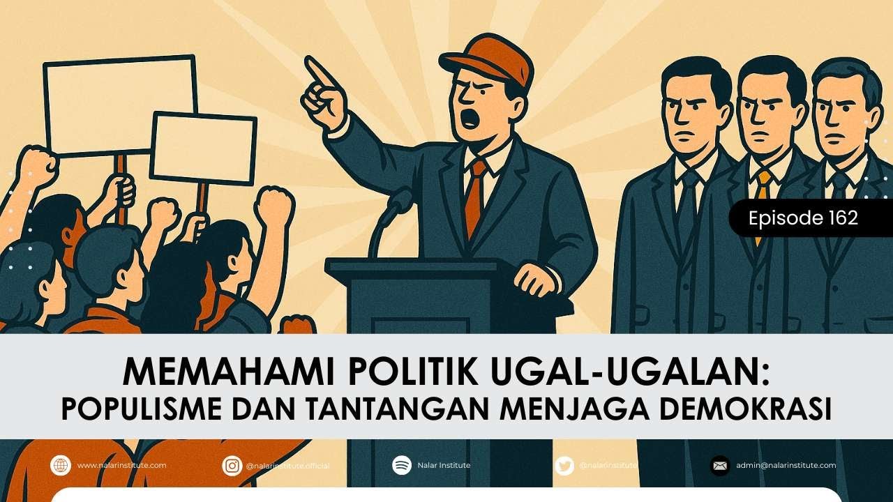NALAR Ep. 164. MEMAHAMI POLITIK UGAL-UGALAN: POPULISME DAN TANTANGAN MENJAGA DEMOKRASI