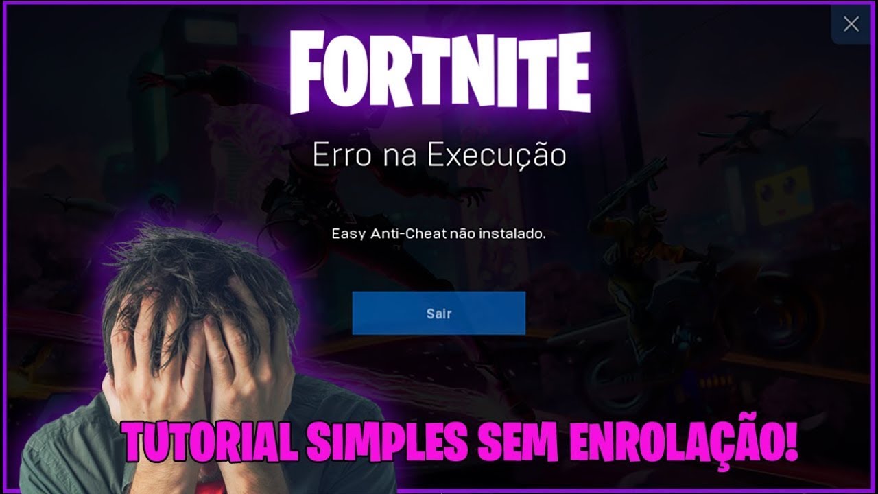 COMO RESOLVER : ERRO DE EXECUÇÃO DO EASY ANTI CHEAT NÃO INSTALADO NO FORTNITE!