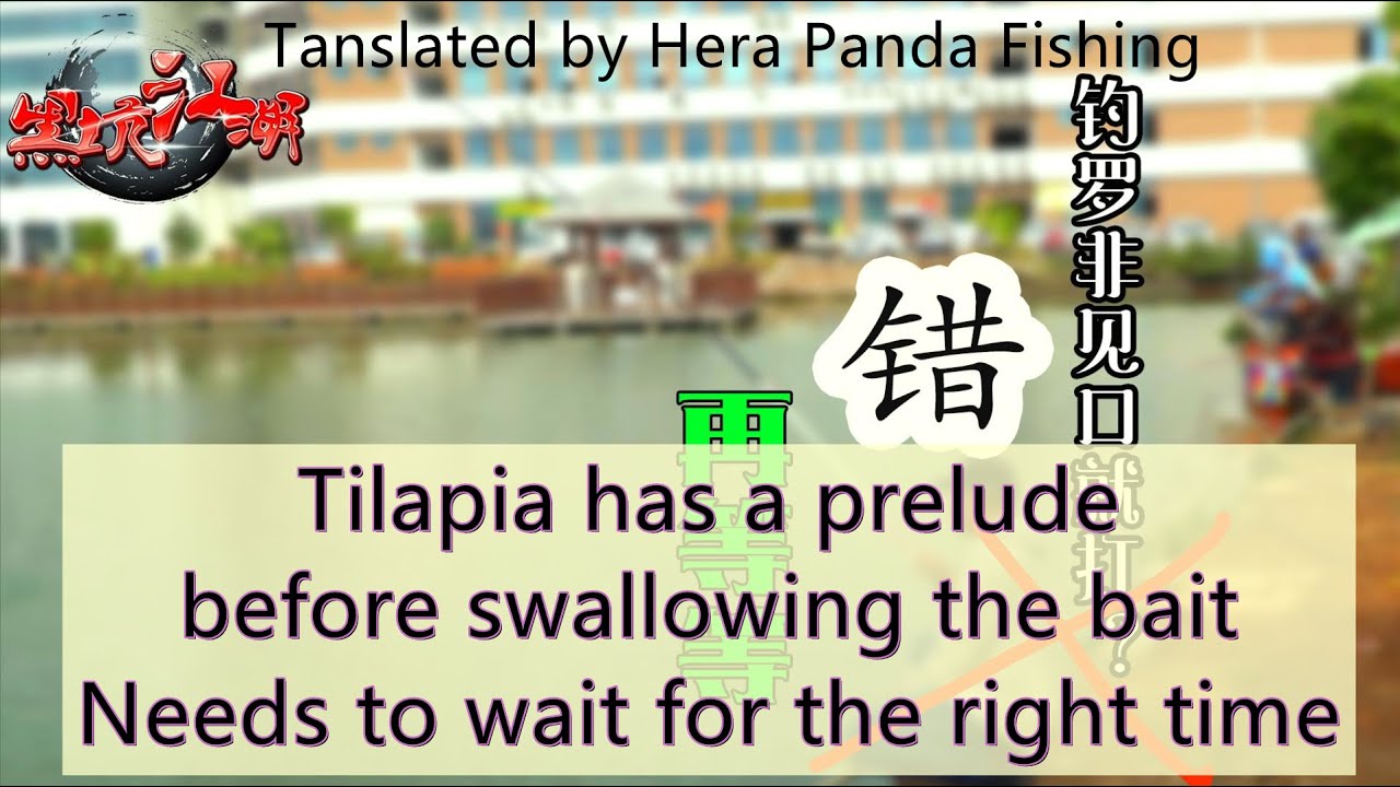 Правильный сигнал поплавка для рыбалки на тилапию - многоязычные субтитры