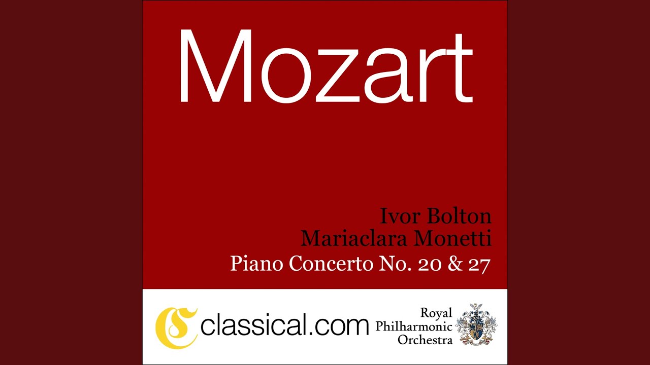 Piano Concerto No. 27 in B flat major, K. 595 - Allegro