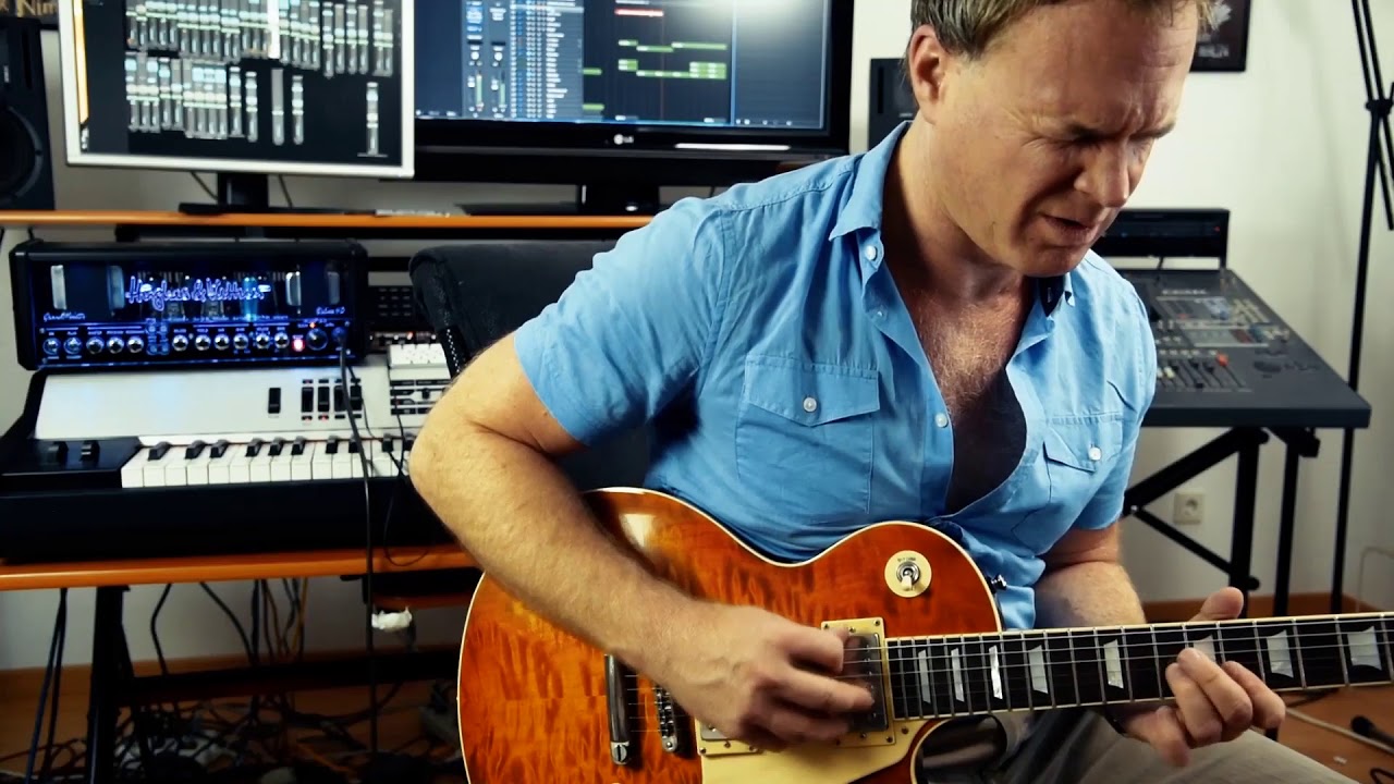 GrandMeister Deluxe 40 playthrough | Les Paul, Strat and Pacifica styles | Frank Nimsgern