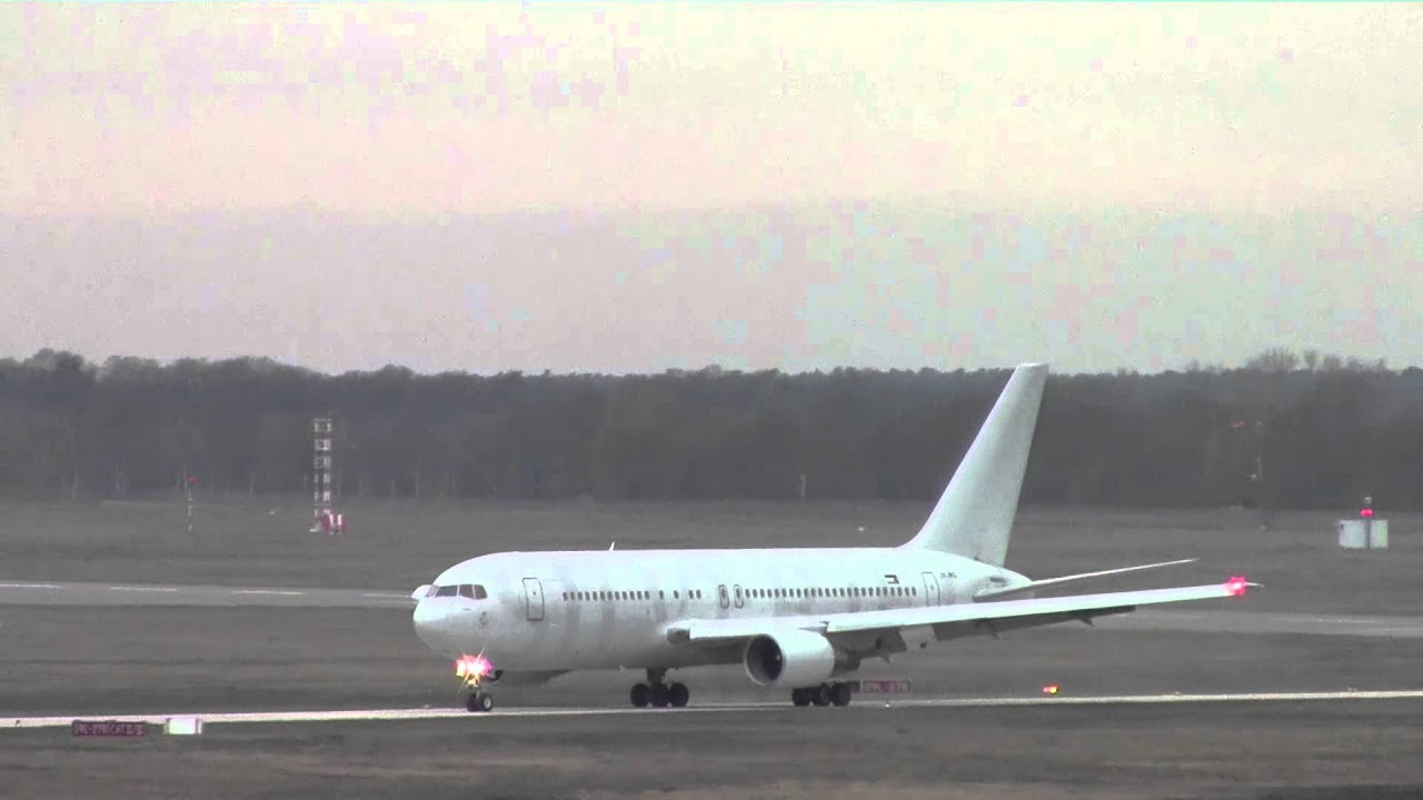 ✈ Jordan Aviation - Boeing 767-200ER - JY-JAG - Landing at Hannover Airport [HD]
