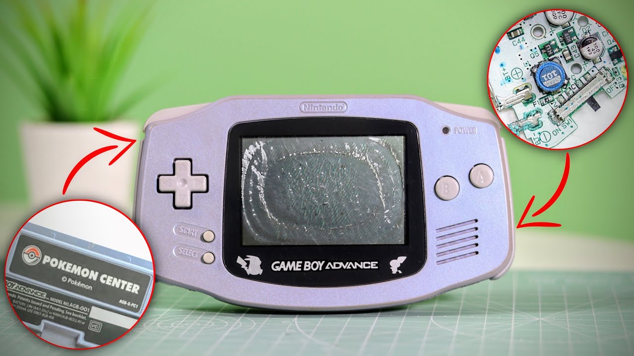 RARE Japanese Pokemon GameBoy Advance FULL Restoration