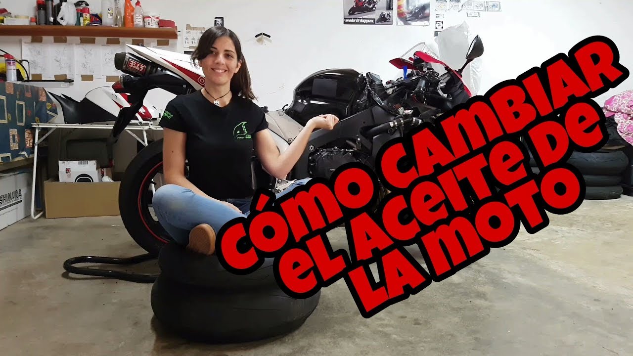 🔧👉 Cómo CAMBIAR el ACEITE de la MOTO