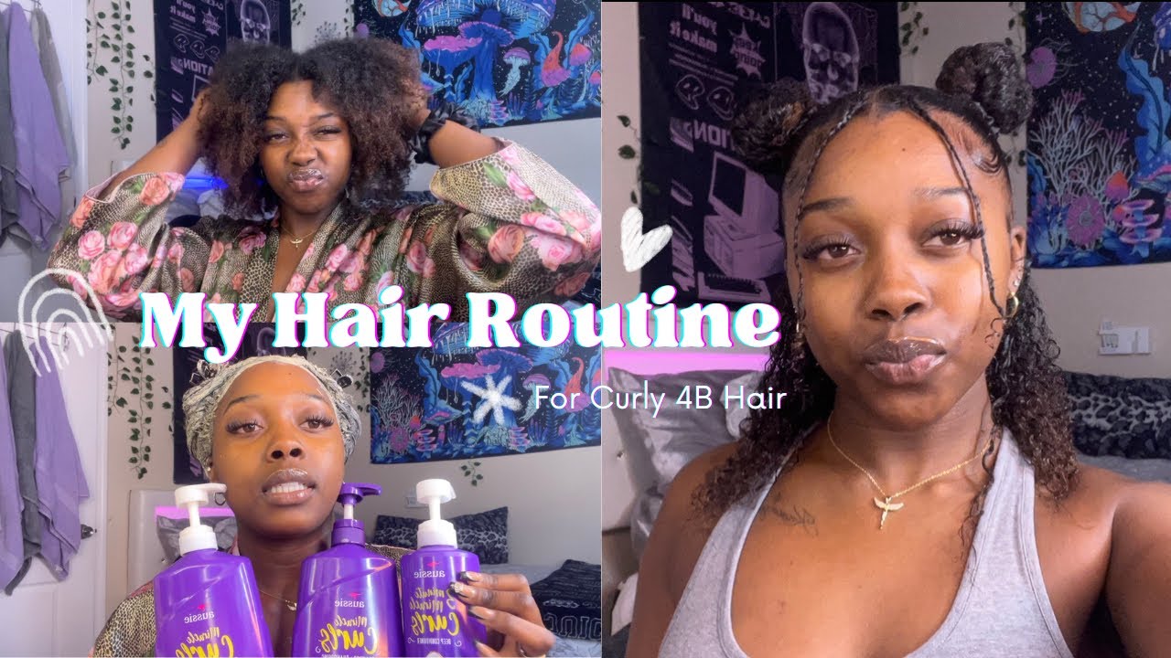 Natural defined curl wash day routine💧+ Trying new products (2024)