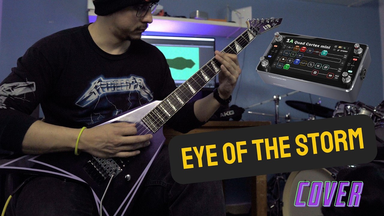 Bullet For My Valentine - Eye of the Storm  Cover | LTD Alexi Hexed + Quad Cortex Mini