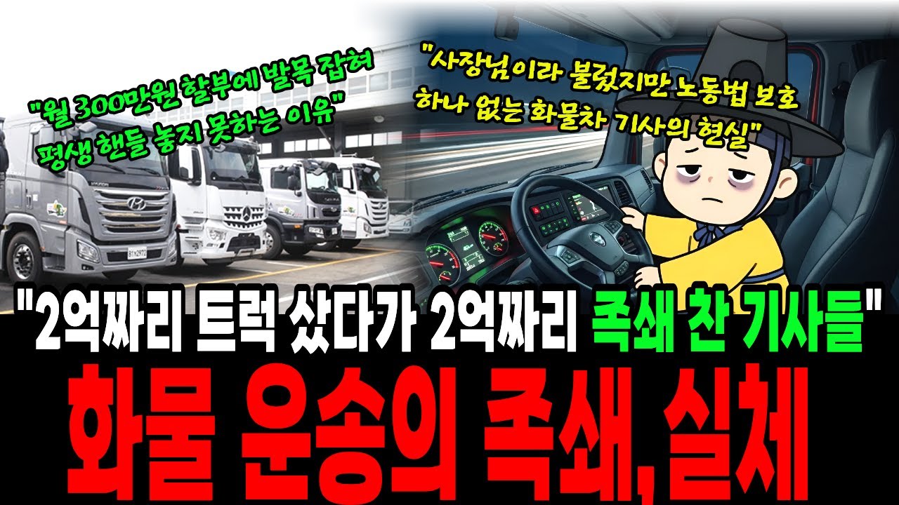 화물차 운송의 족쇄,실체, 