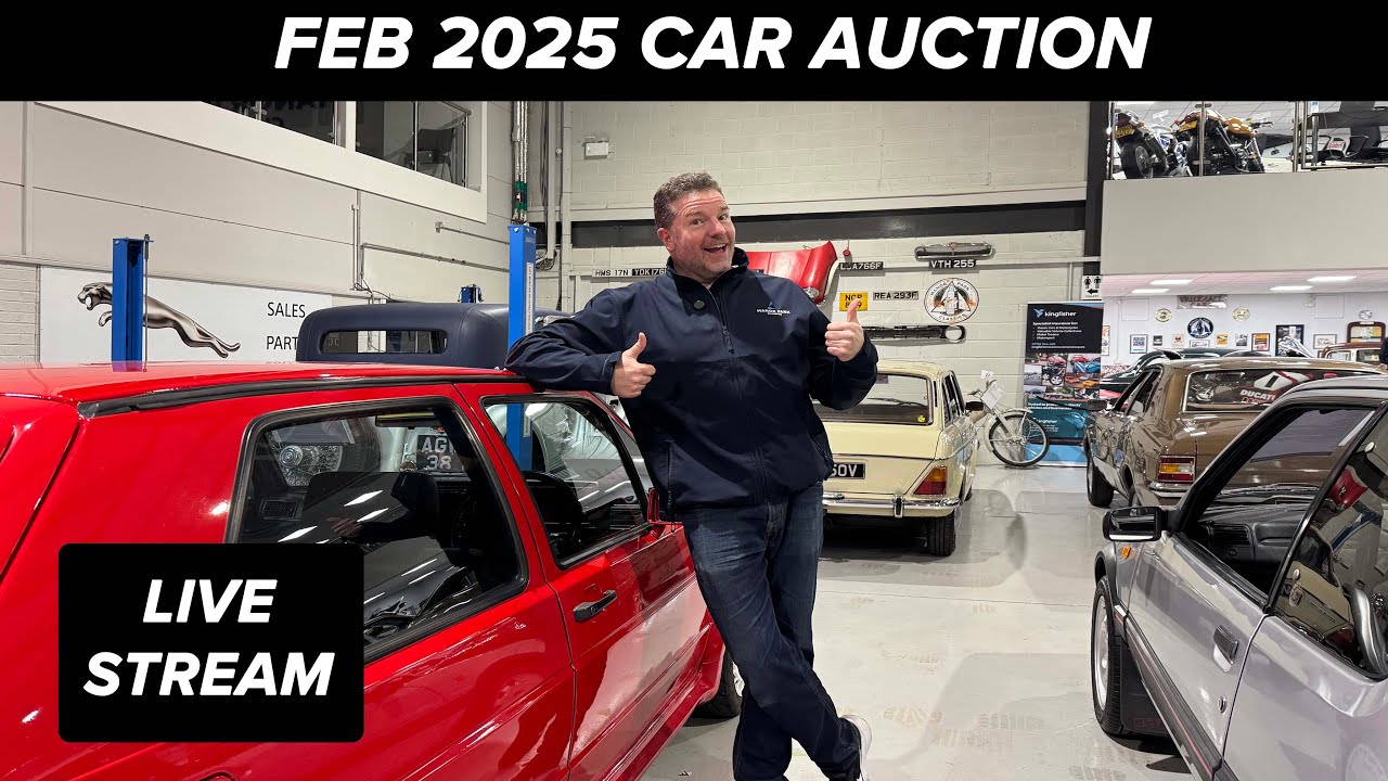 Manor Park Classics Febuary Car Auction Live Stream