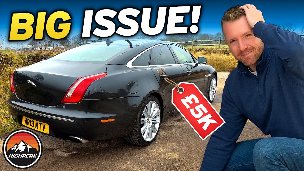 THIS CHEAP €5,000 JAGUAR XJ HAS A SERIOUS PROBLEM!