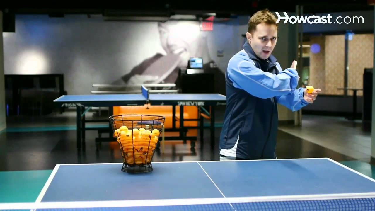 How to Do a Table Tennis Backhand Smash | Ping Pong