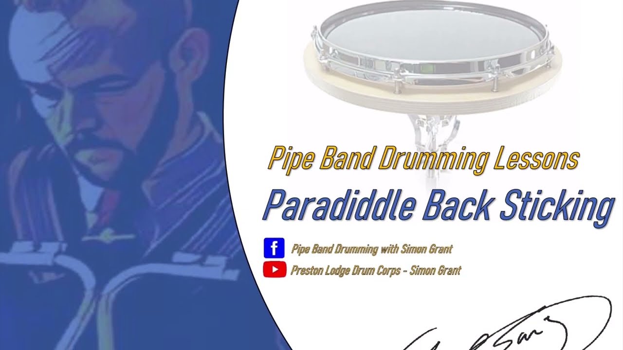 Beginners Paradiddle Back Sticking