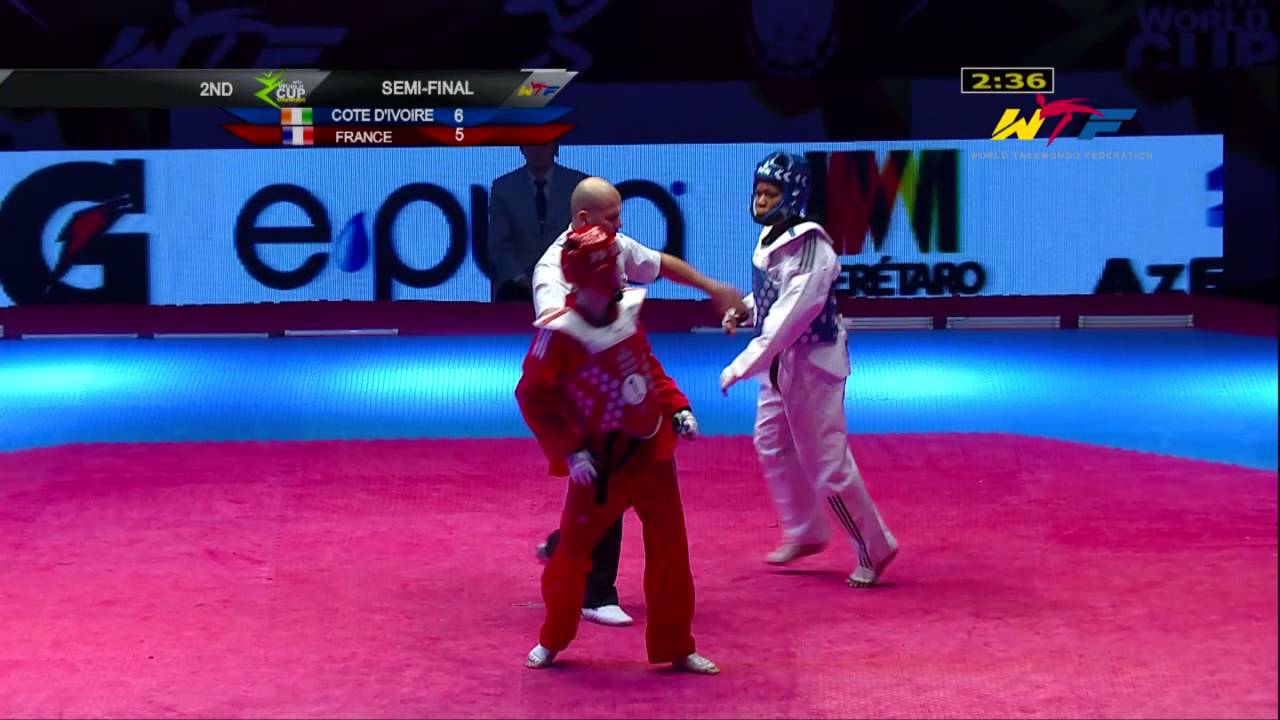 [S-Final Female] Cote D IVoire vs FRANCE | 2014 WTF WORLD CUP TAEKWONDO TEAM CHAMPIONSHIPS