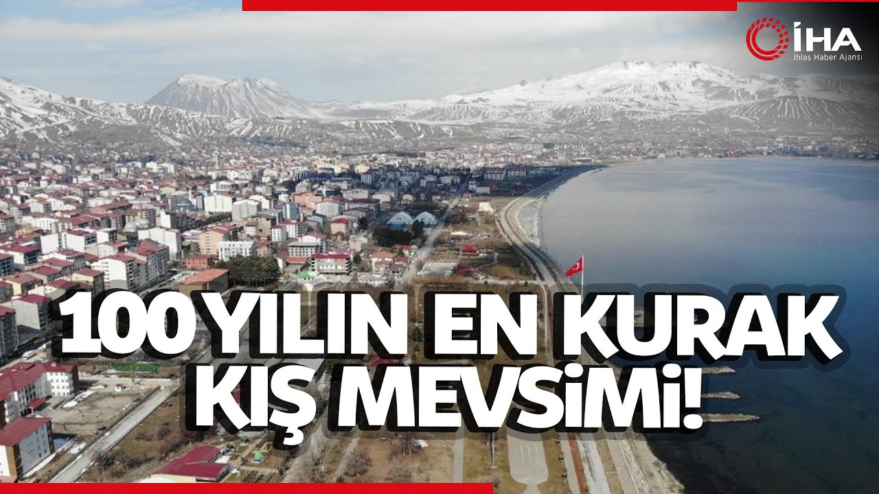 Bitlis Y&uuml;zyılın En Kurak Kış Mevsimini Yaşadı