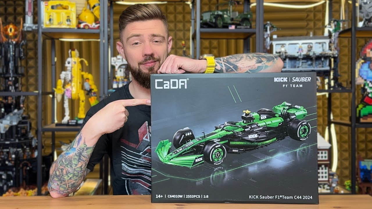 F1 KICK SAUBER 🏎️ CADA C64010W RECENZJA