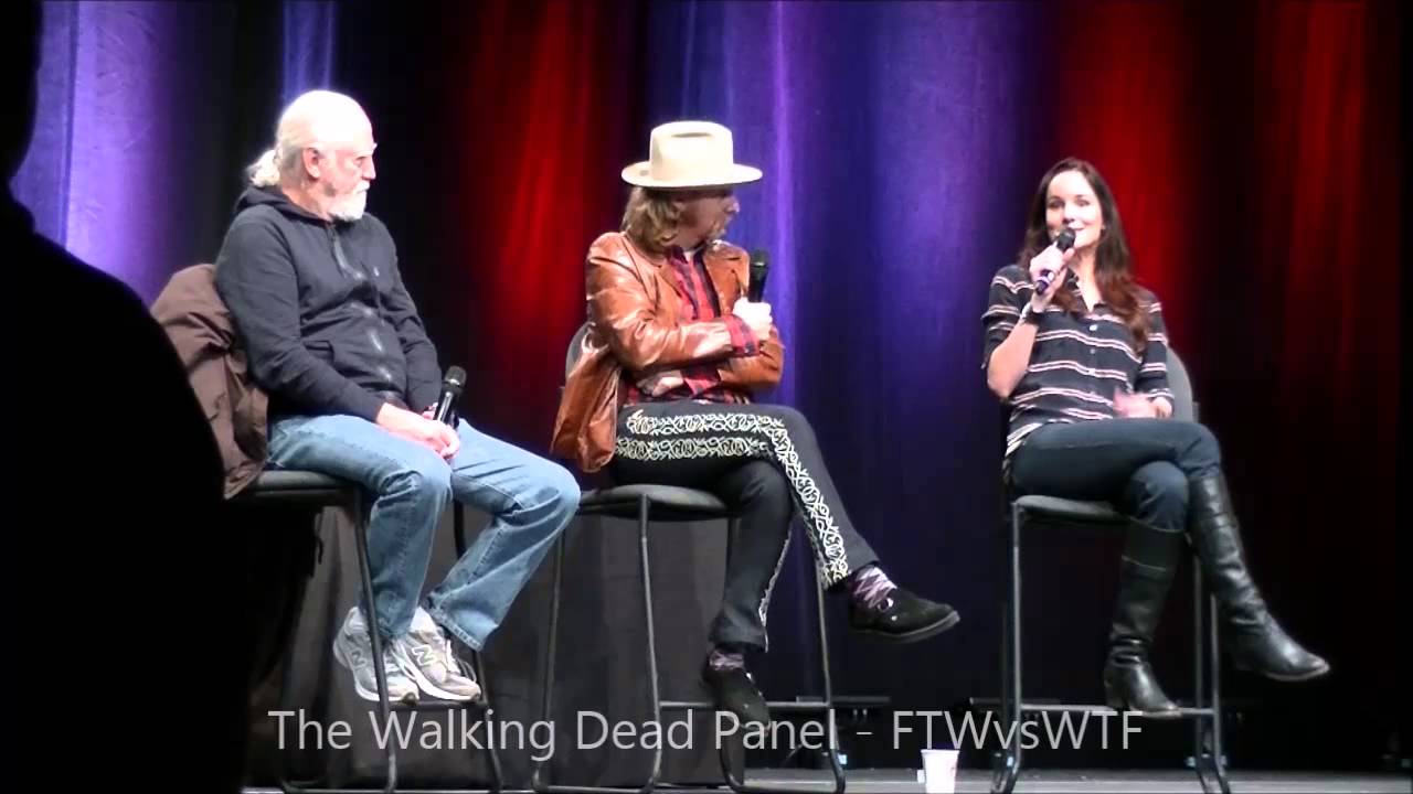 The Walking Dead's Scott Wilson, Sarah Wayne Callies, Lew Temple - Ottawa Pop Expo