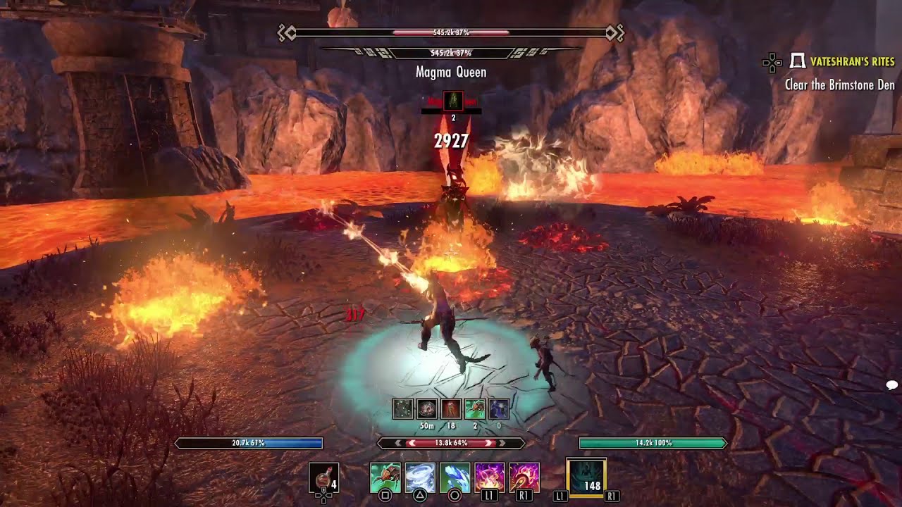 Elder Scrolls Online  Magma Queen