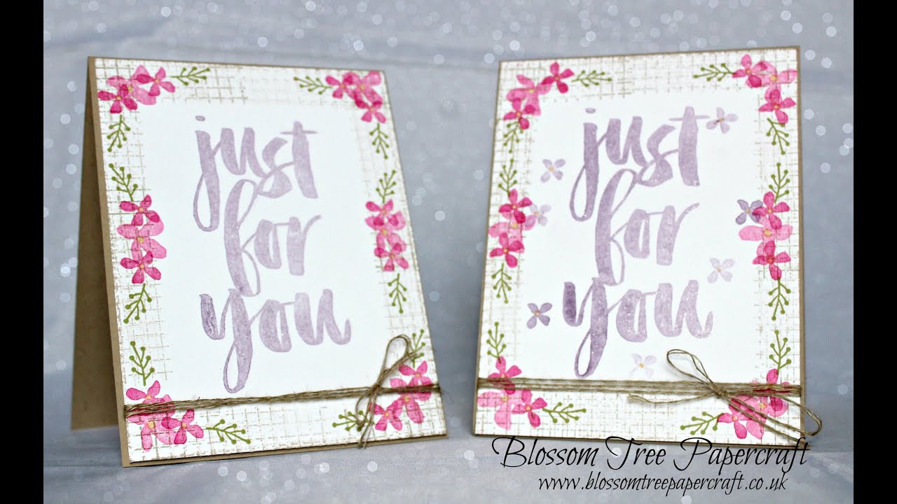 Stampin' Up! Botanical's Spring Inspired Card