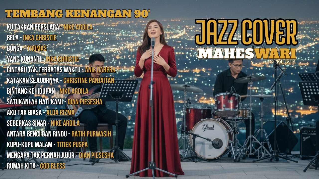 Golden Smooth Jazz Indonesia | Nostalgia Hits 90’an | Inka Christie, Nike Ardilla, Anie Carera