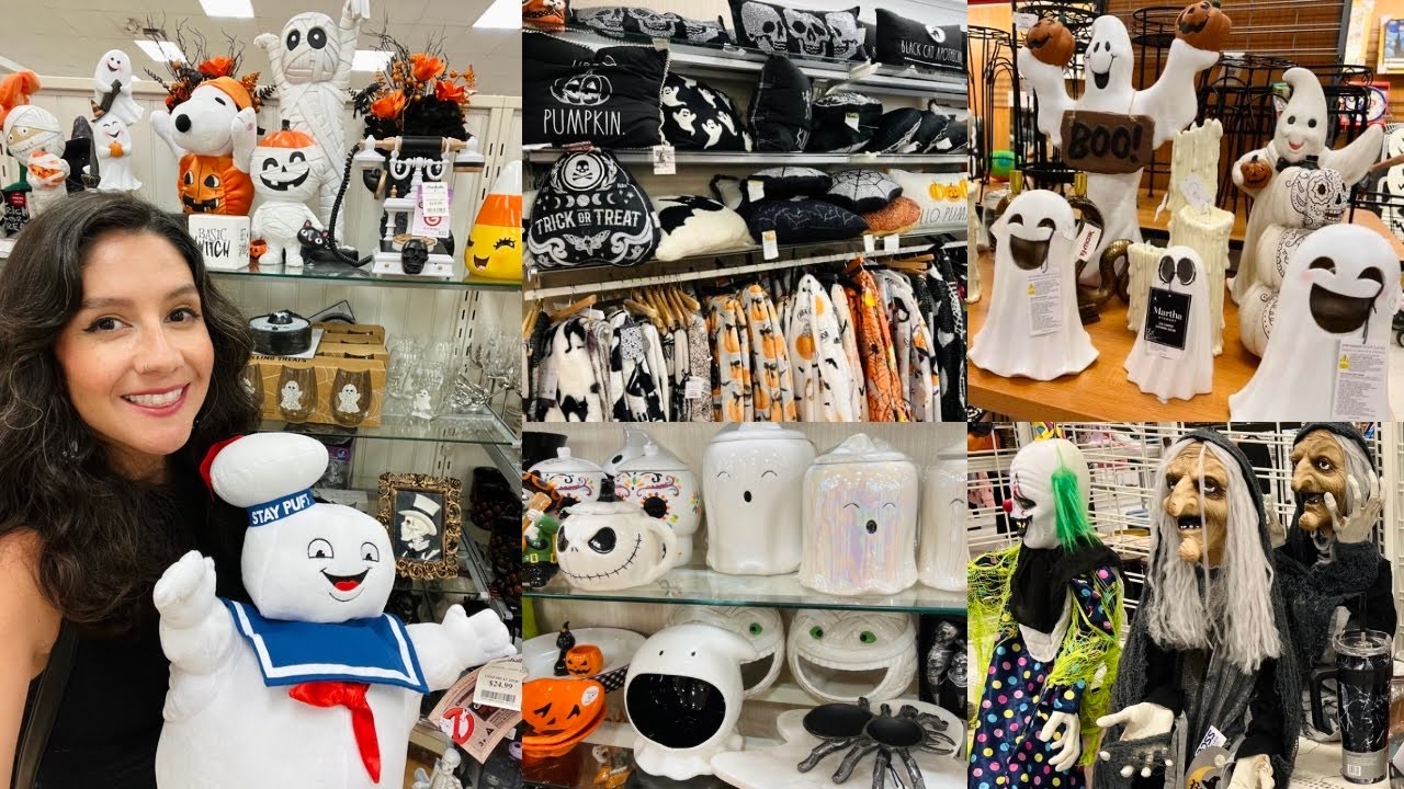 SO MUCH HALLOWEEN! Shopping @ Homegoods, Marshalls, TJ Maxx, & World Market! Run “Errands” With Me😉