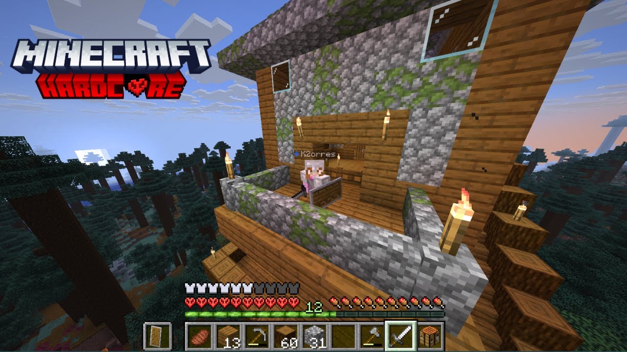 MY FASTEST START IN HARDCORE MINECRAFT | Kiara 2orres