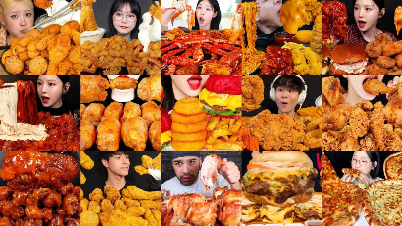 2× SPEED EATING SOUND | FAST FOOD KINGS | THE UlTIMATE CRISPY MUKBANG CHALLENGE | ASMR MUKBANG