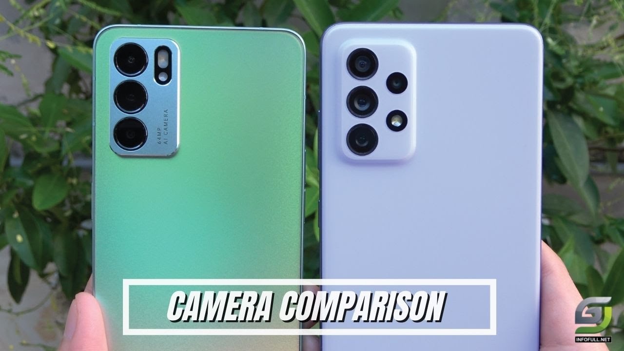 Oppo Reno6 5G vs Samsung Galaxy A72 Camera Comparison | Test Camera Features