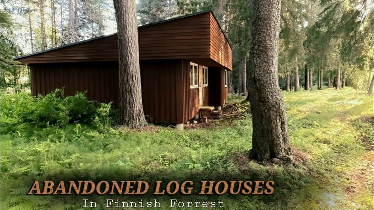 Cabin in the Woods (ABANDONED FORREST ISLAND) Urban Exploration 