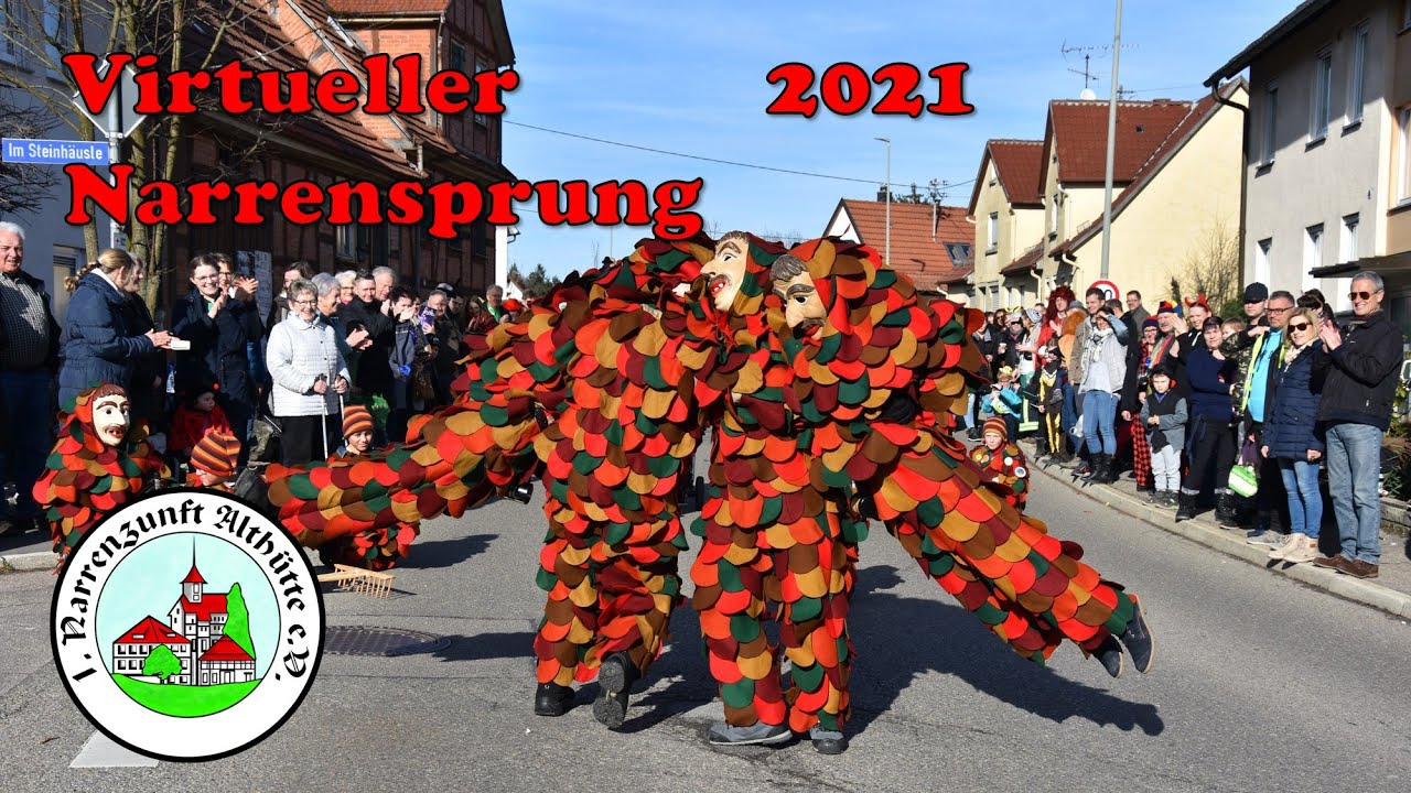 Narrensprung Althütte 2021 - virtuell