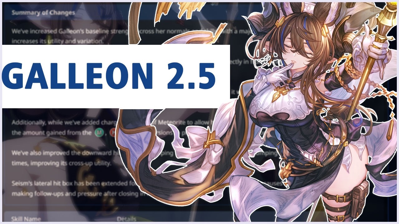 GBVSR:🔥Galleon 2.5 RoundUp | High Level Gameplay🔥