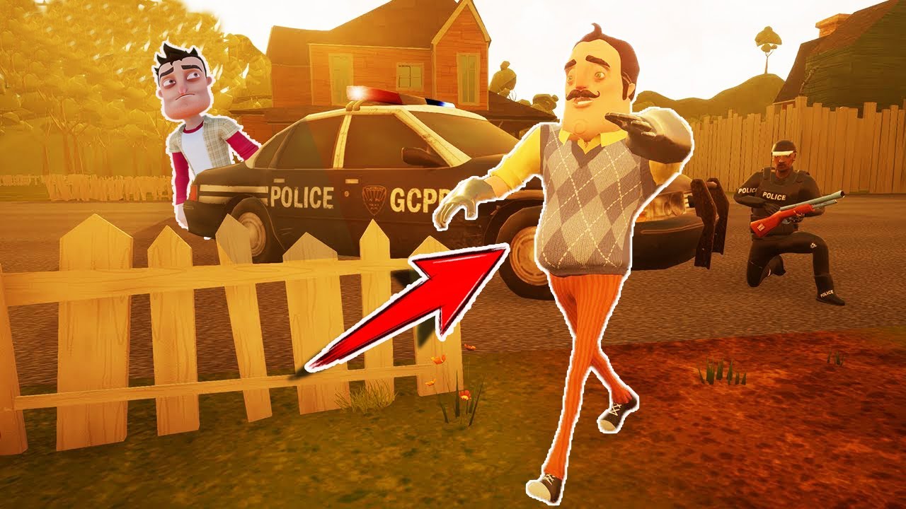 FECİ BİR KAZADAN KURTULUŞ 😱 Hello Neighbor Mod 152