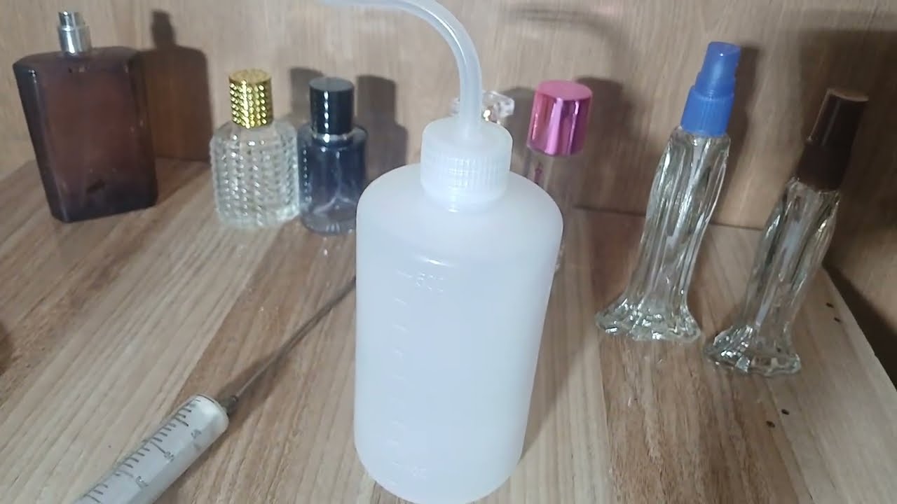 مقدار الزيت العطري وكحول في التركيب العطور👍🏽