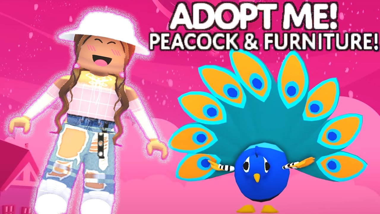 Adopt Me! Peacock and Retro Furniture Update!
