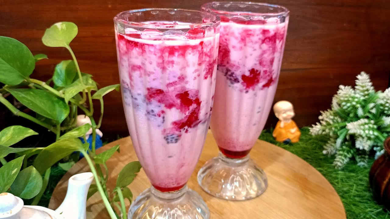 Refreshing Sago Drink | Sago Jelly Drink | Sabudana Drink | Sago & Jelly Dessert  