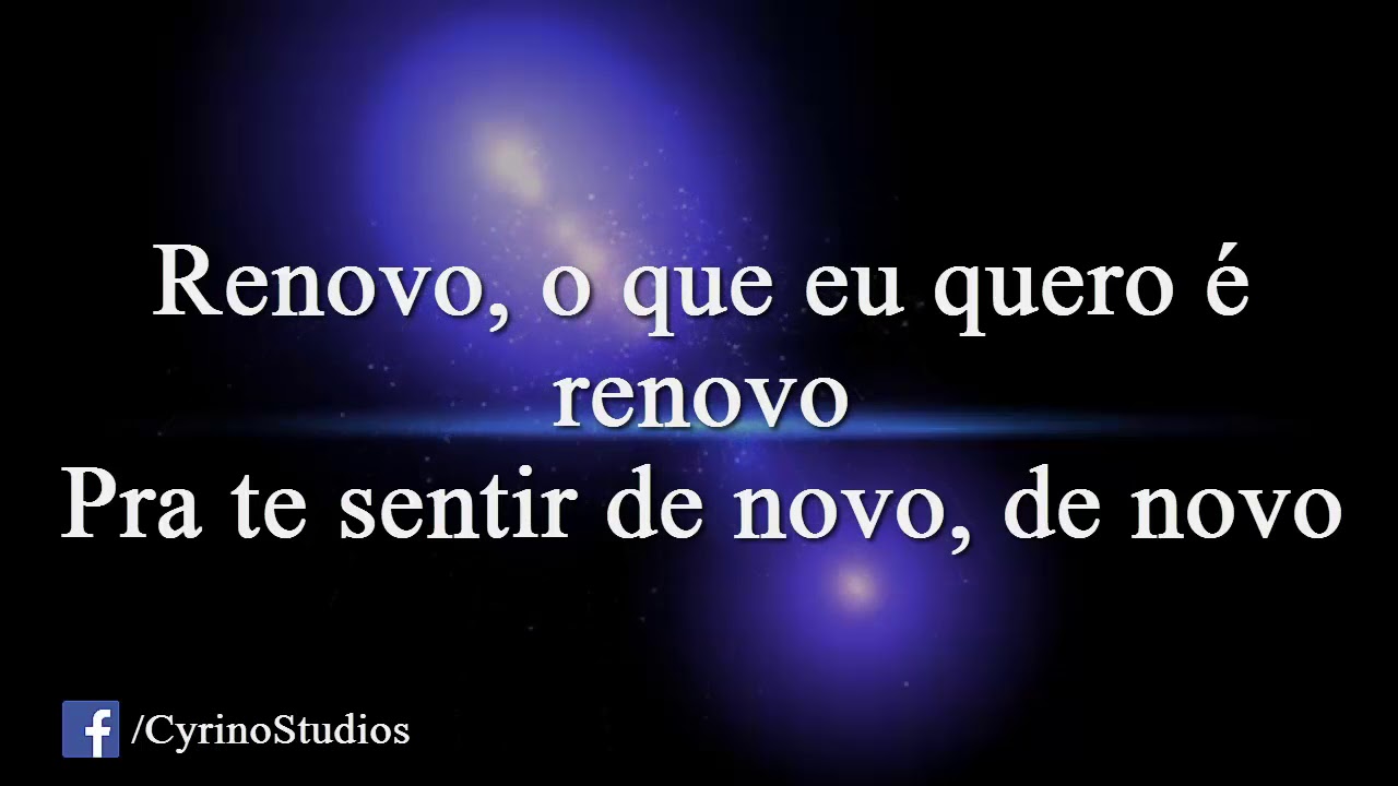 Renovo - Sarah Farias (Com Letra) HD