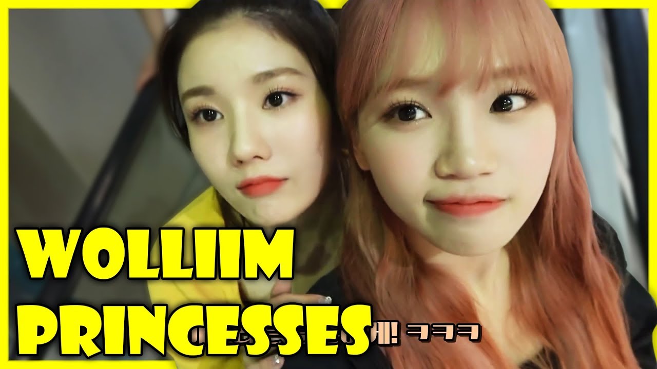 Kim Chaewon & Kwon Eunbi - WOOLLIM PRINCESSES (IZONE) [아이즈원] (김채원) (권은비)