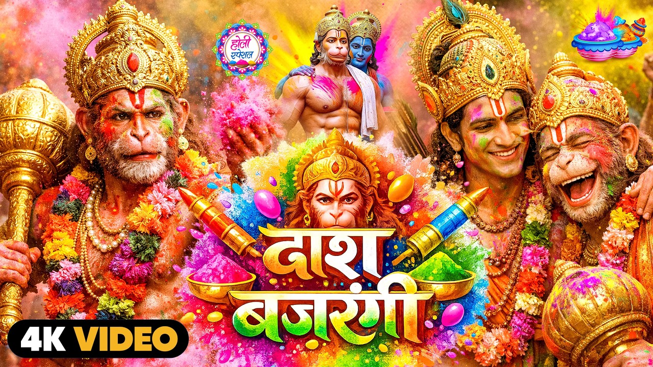 #Video | होली खेले हनुमान | Bhakti Holi Song 2026 | भक्ति होली गीत 2026 | New Holi Geet 2026