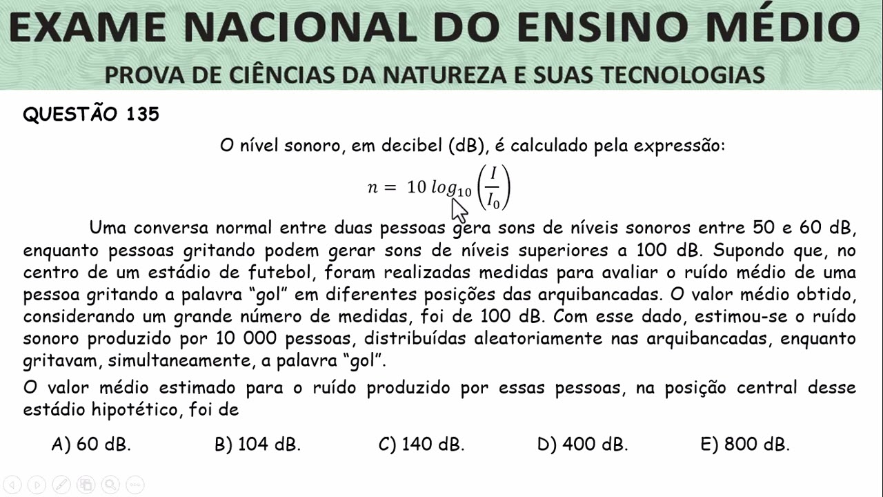 ENEM 2025 - Q135