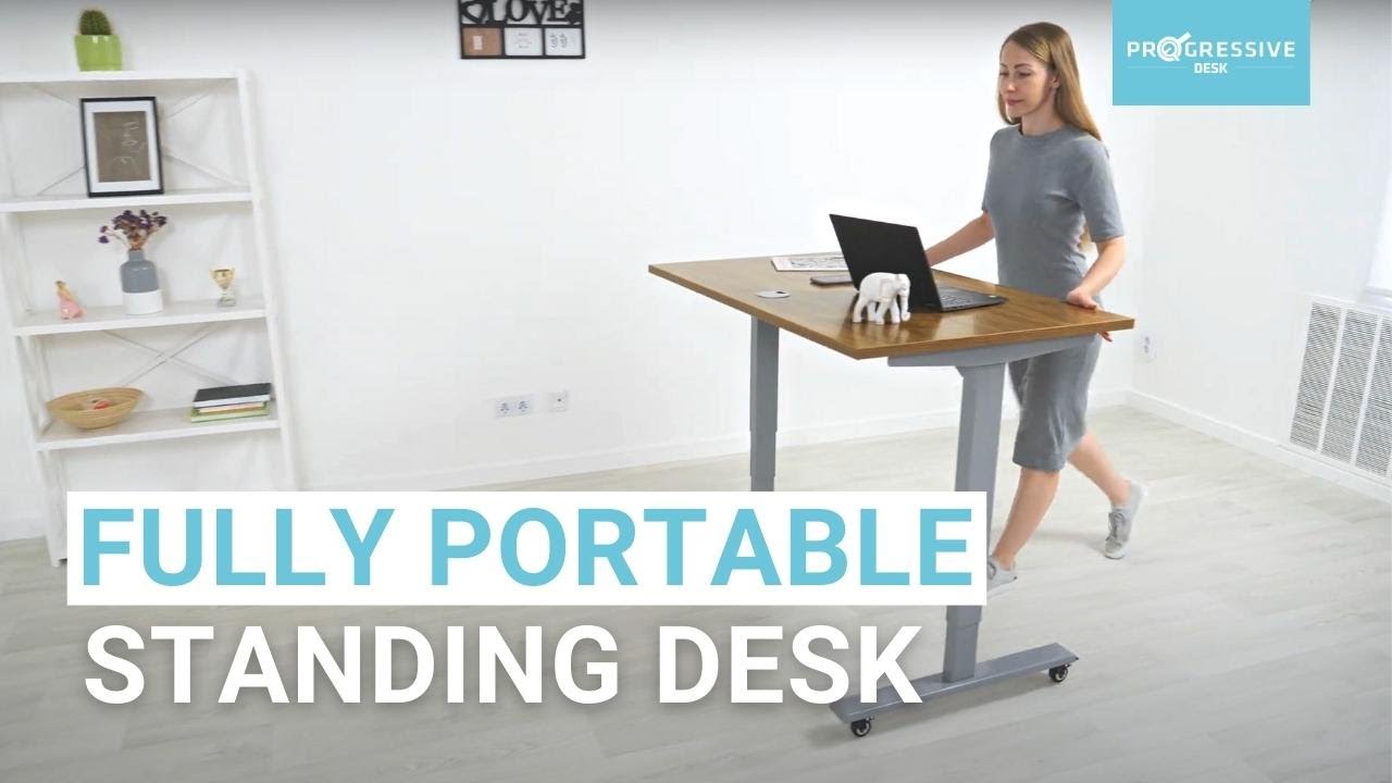 How to Make Your Standing Desk Fully Portable