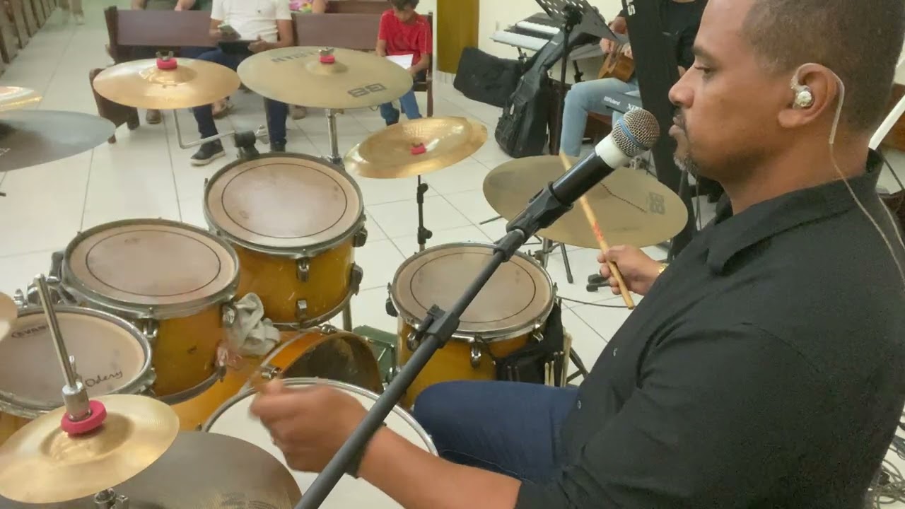 Clamo Jesus #drummer #gospelmusic #music #mobiledrumcover #drums #musicos #louvorea #doidosnabatera