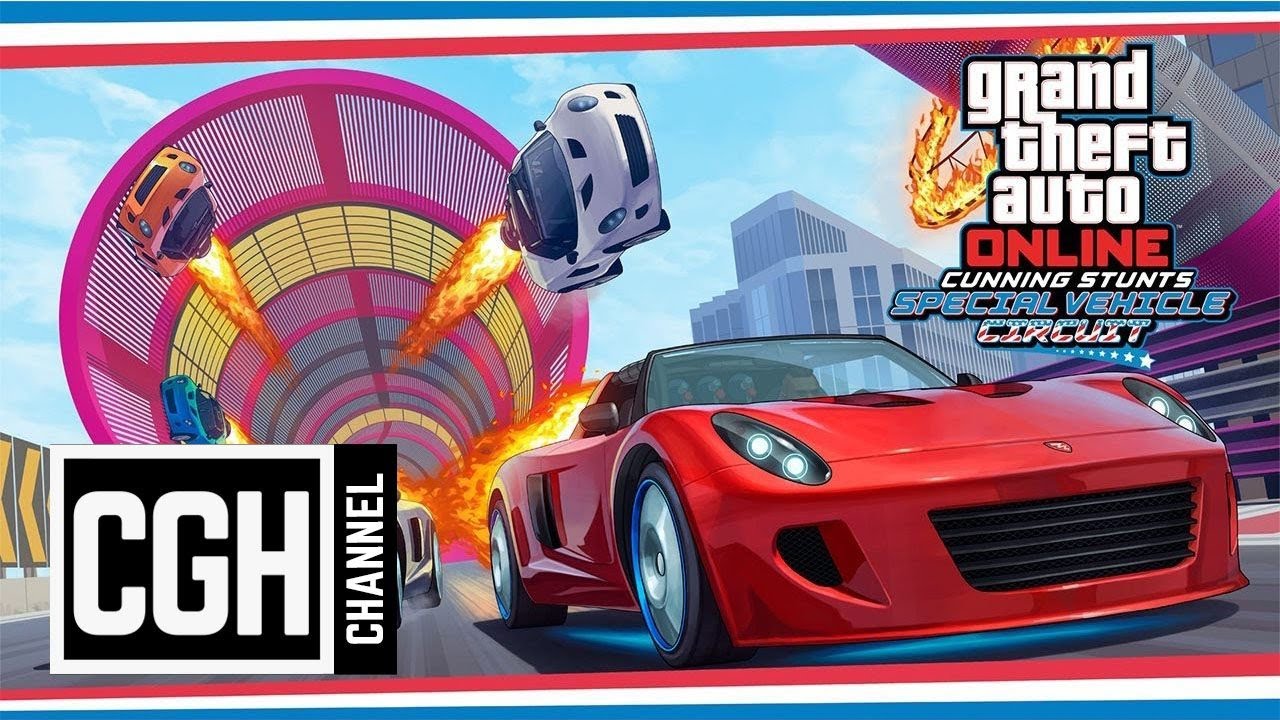 GTA Online Update: Cunning Stunts׃ Special Vehicle Circuit DLC