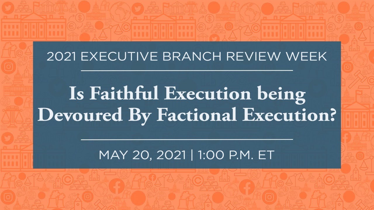 [LIVE] Is Faithful Execution being Devoured By Factional Execution?