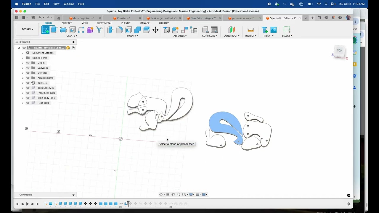 Prepping a DXF file for the Laser Cutter