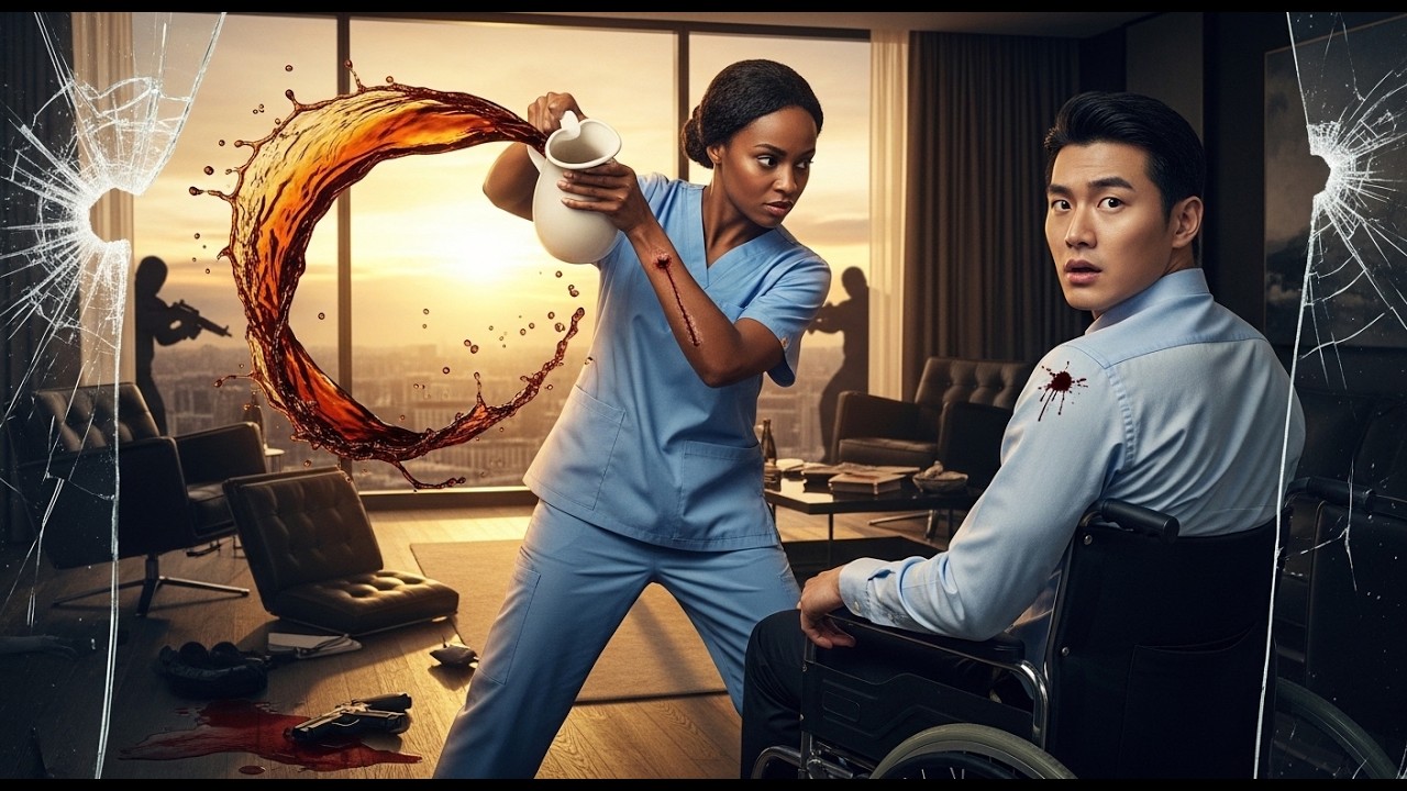 924. Paralyzed Korean Mafia Boss Is Abandoned By Everyone -Until African Woman Walks In, 