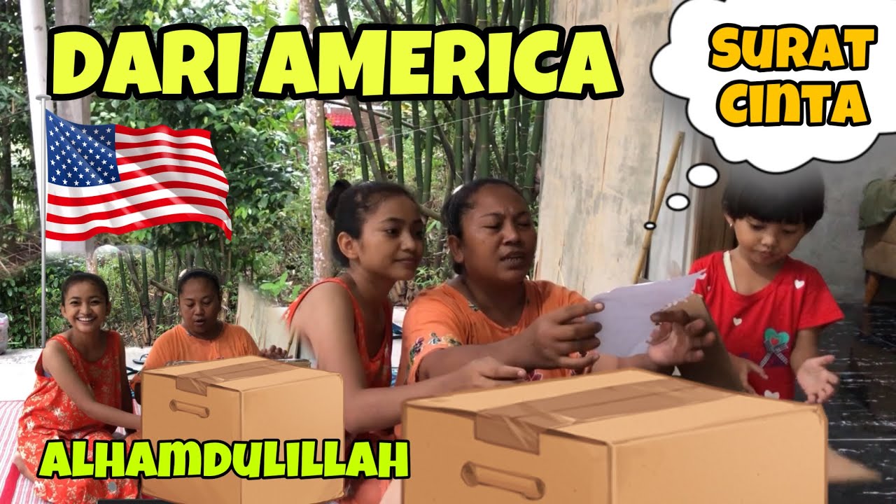 TIBA TIBA DAPAT KIRIMAN DARI AMERIKA ⁉️ALHAMDULILLAH MATURSUWON NGEH MBK