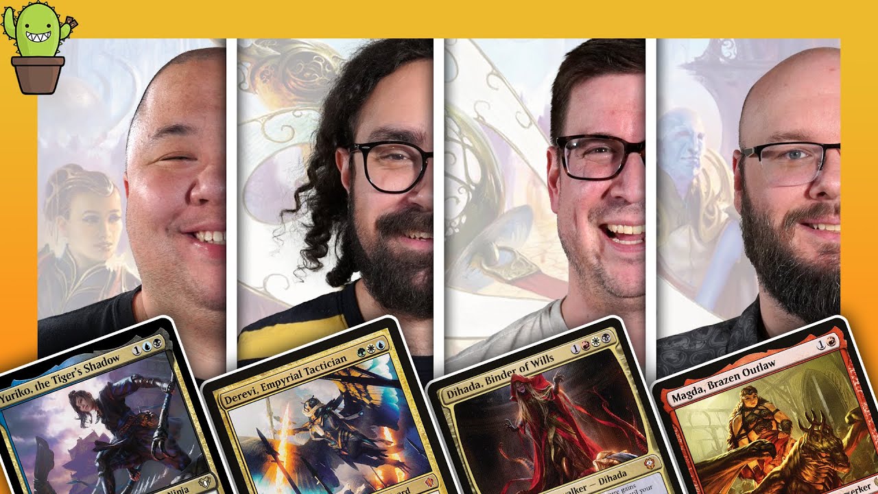 COMMANDER except it's COMPETITIVE | Yuriko VS Derevi VS Dihada VS Magda