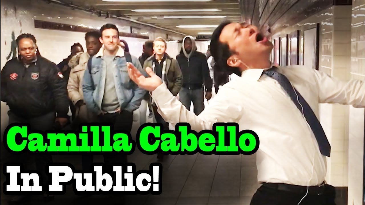 CAMILA  CABELLO - Never be the Same - SINGING IN PUBLIC!!